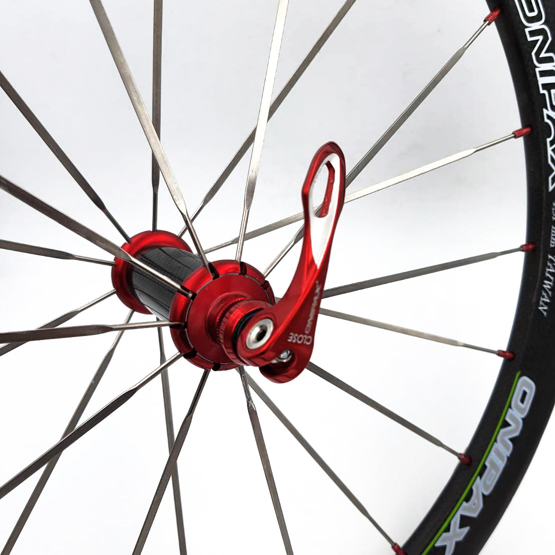 ONIPAX MTB Road Mountain Bicycle Wheel Hub Front and Rear Quick Release Skewer