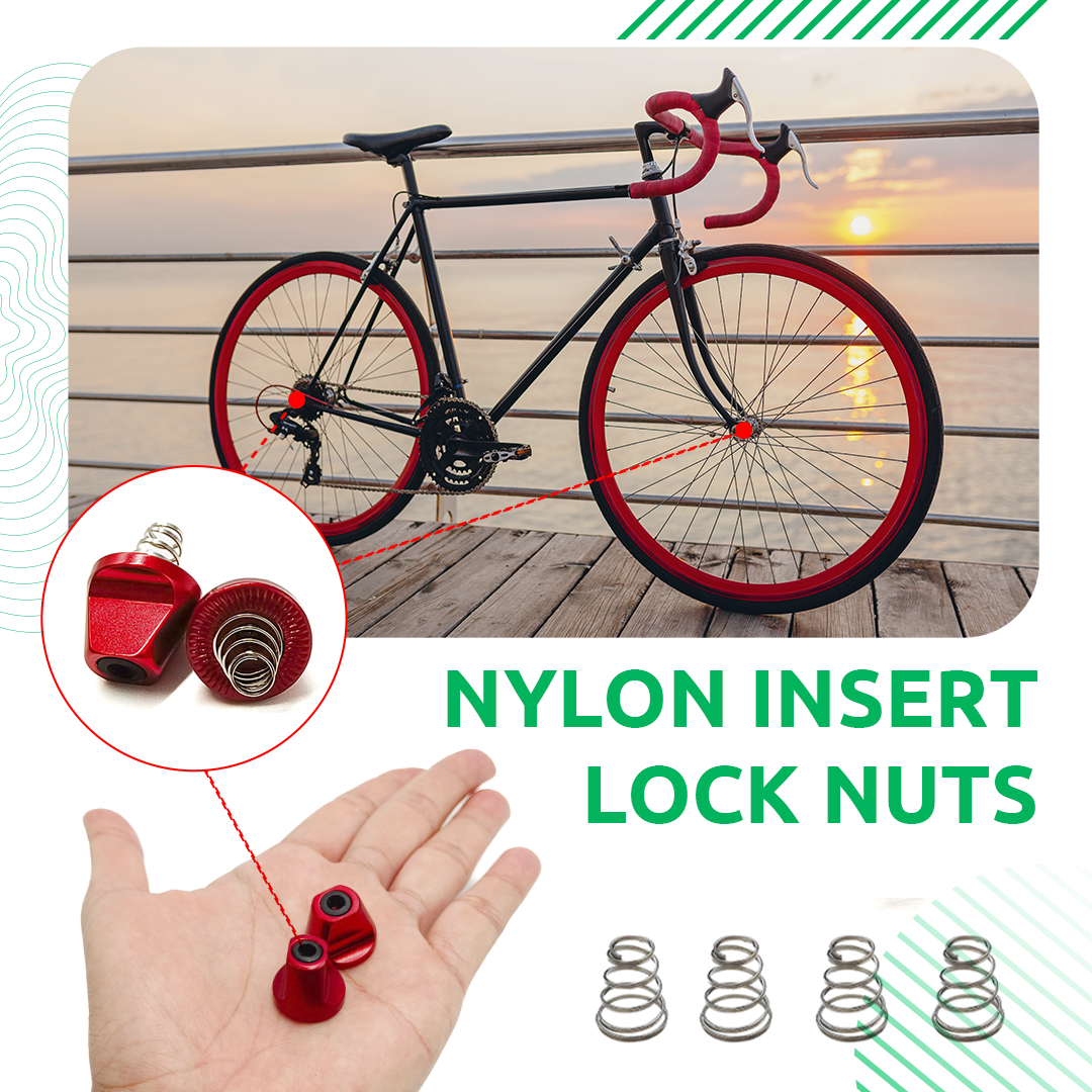 ONIPAX Bike Release Skewer's Nuts with Springs