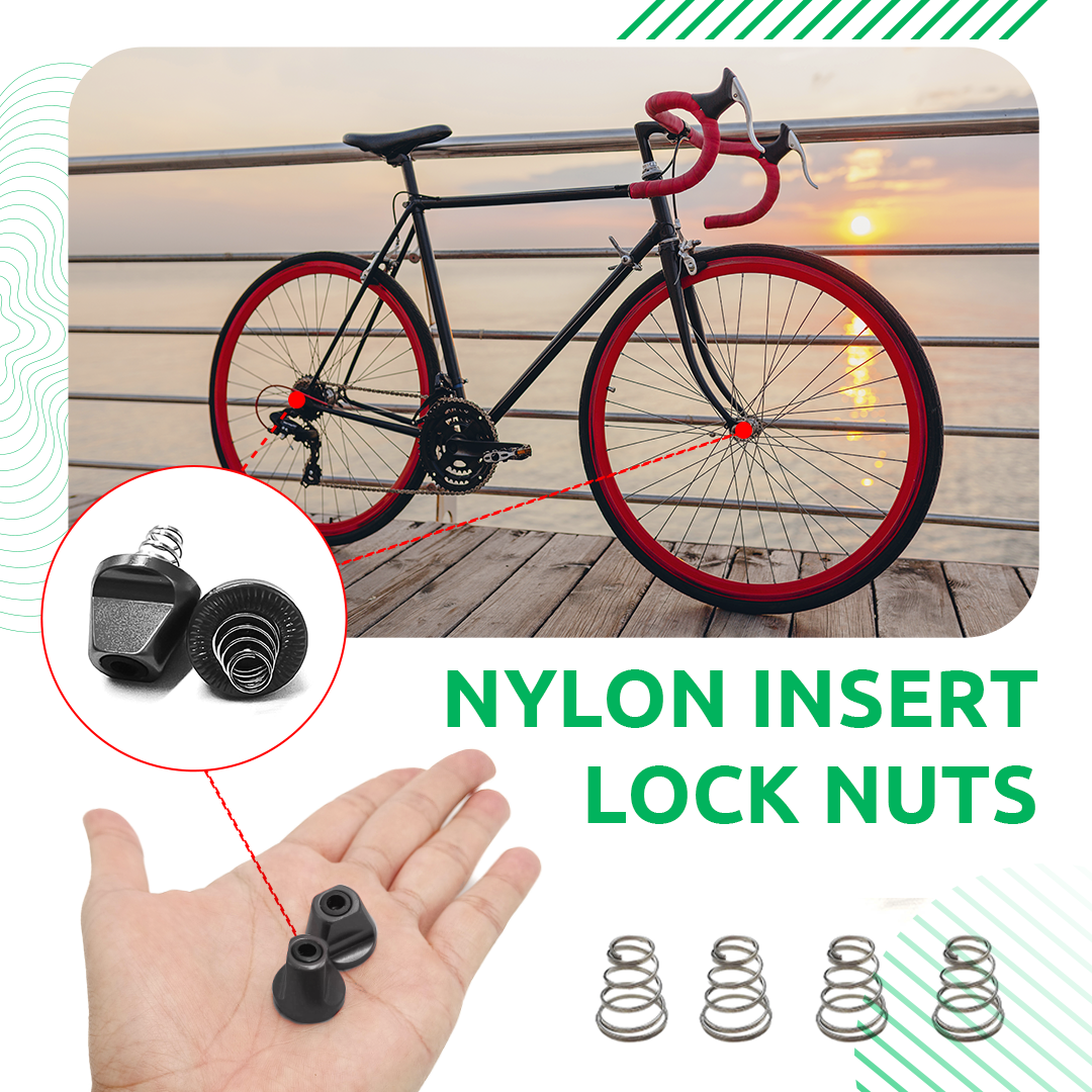 ONIPAX Bike Release Skewer's Nuts with Springs