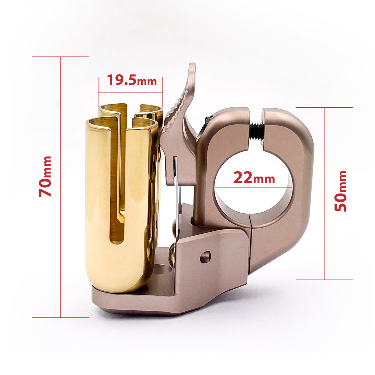 ONIPAX Bike Bell Double-Barreled two Tone