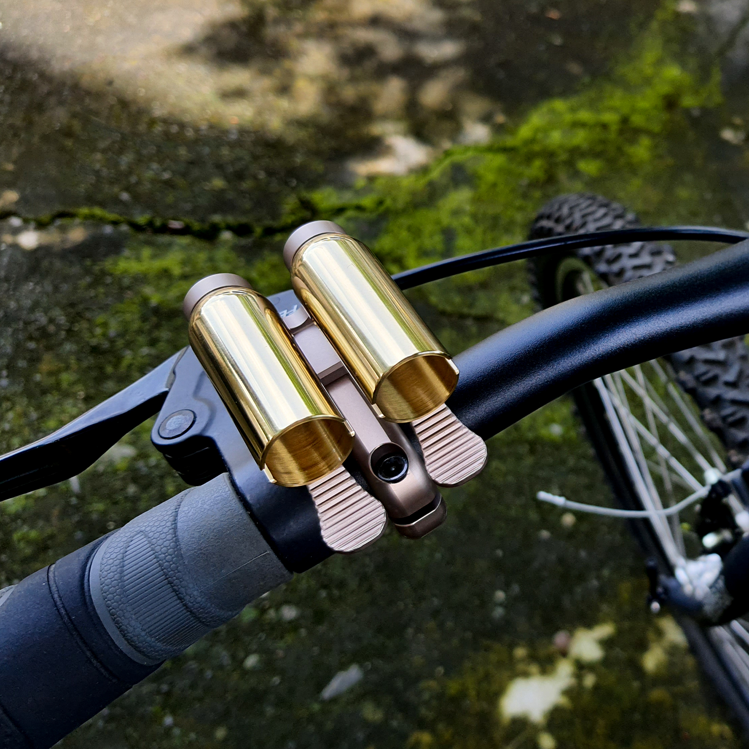 ONIPAX Bike Bell Double-Barreled two Tone