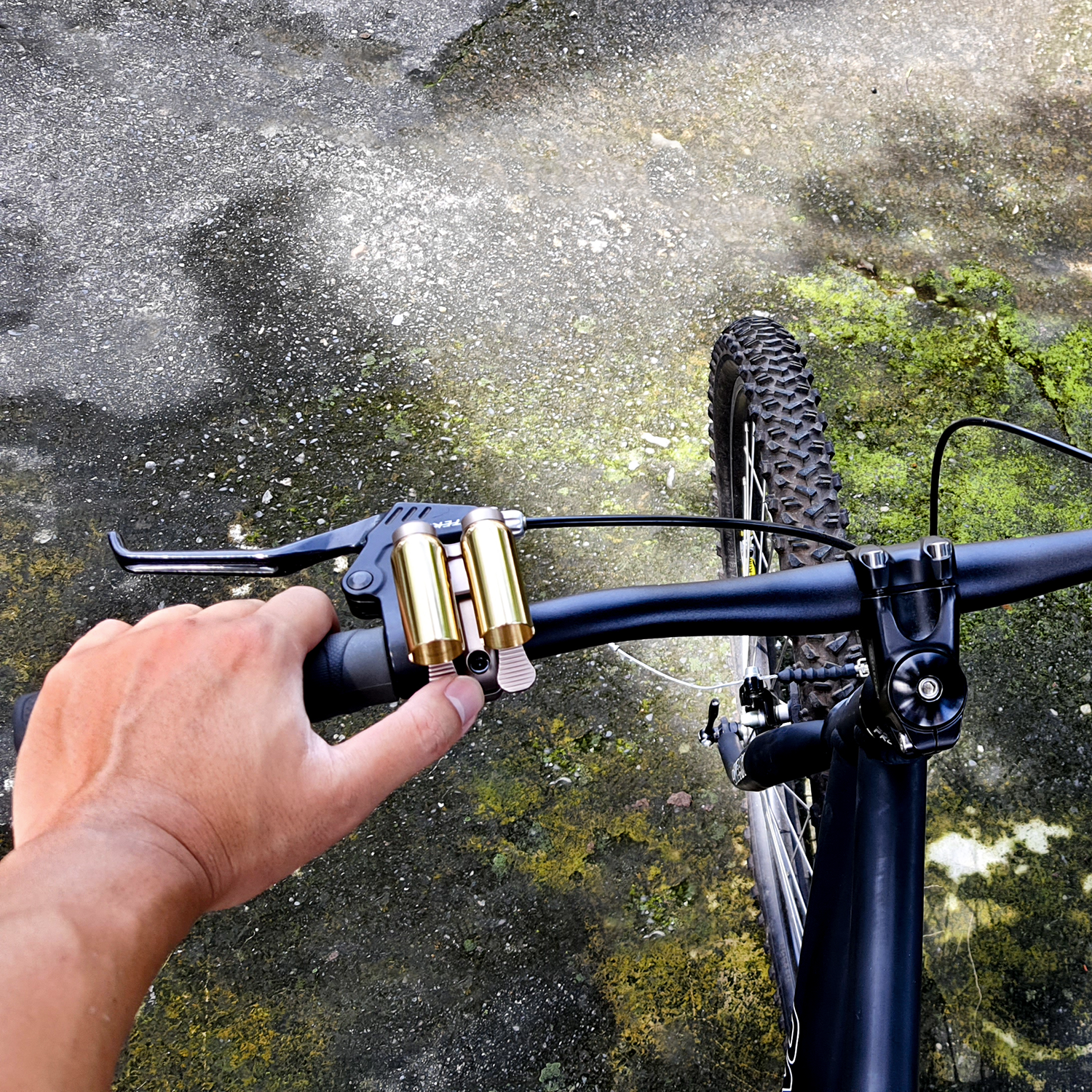 ONIPAX Bike Bell Double-Barreled two Tone