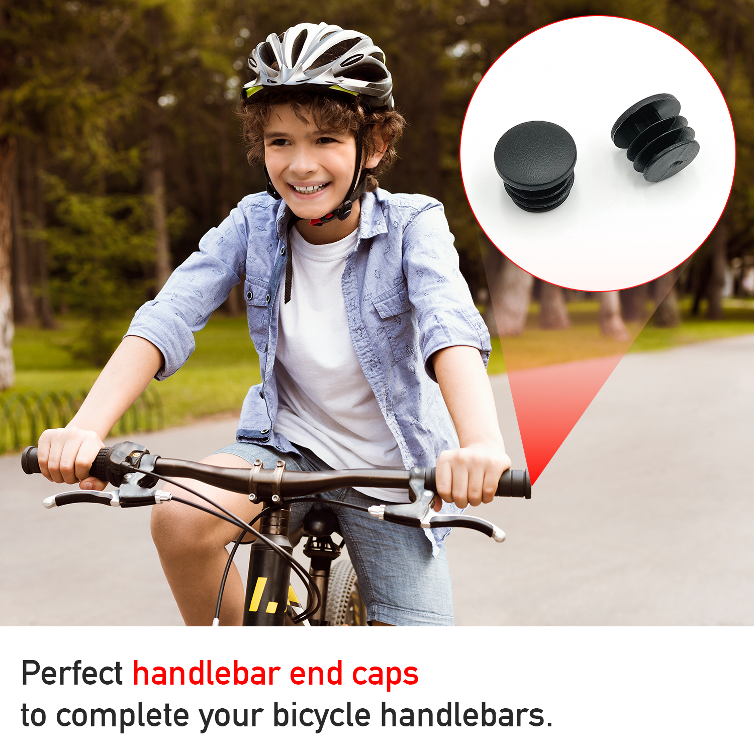 ONIPAX Plastic Handle Bar End Plugs 12pcs Caps for MTB Road Bicycle