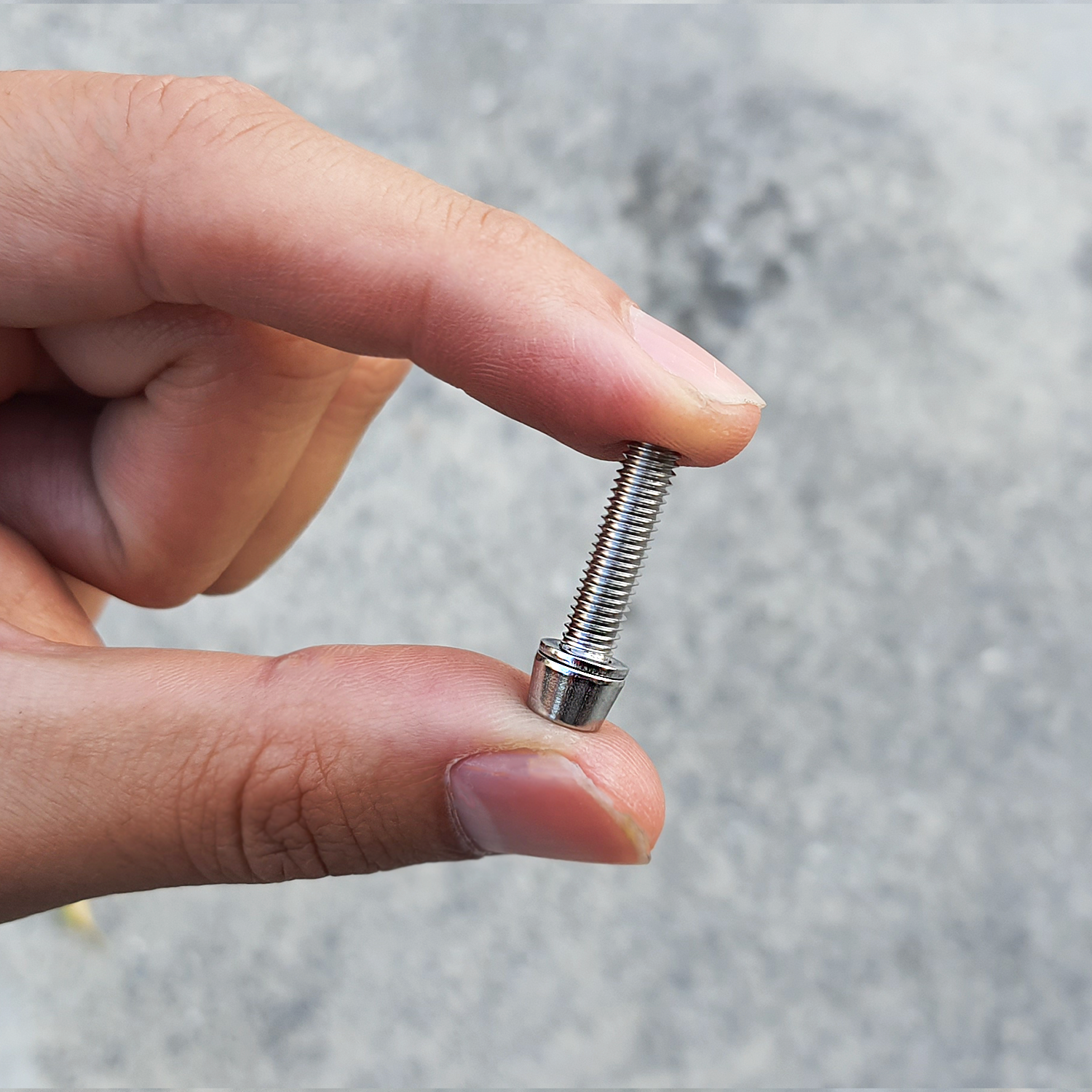 ONIPAX M5x20mm Bike Allen Hex Tapered Stainless Bolts Screws with Washer for MTB STEM
