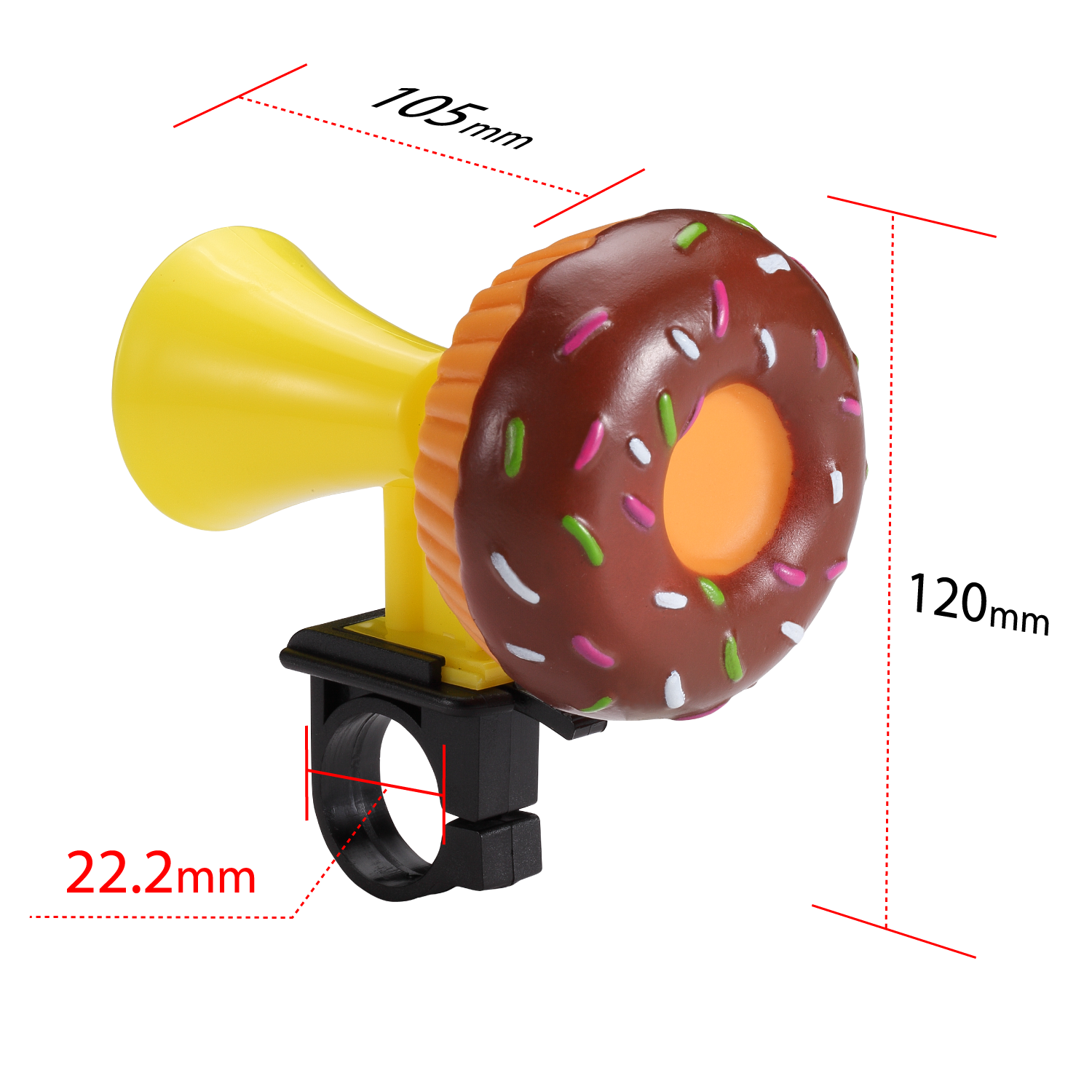 ONIPAX Donut Bike Squeeze Horn