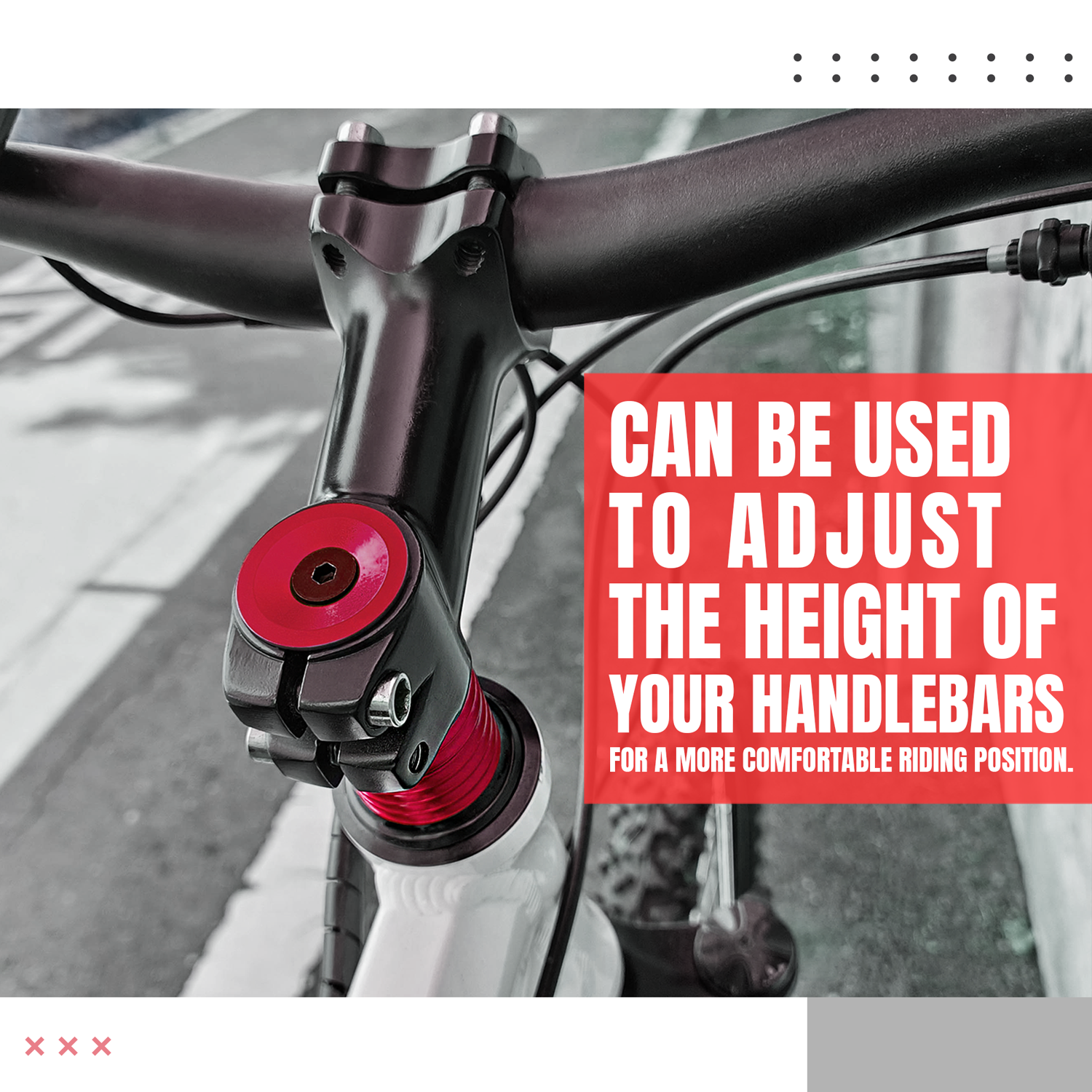 ONIPAX Lightweight Headset Stem Spacers