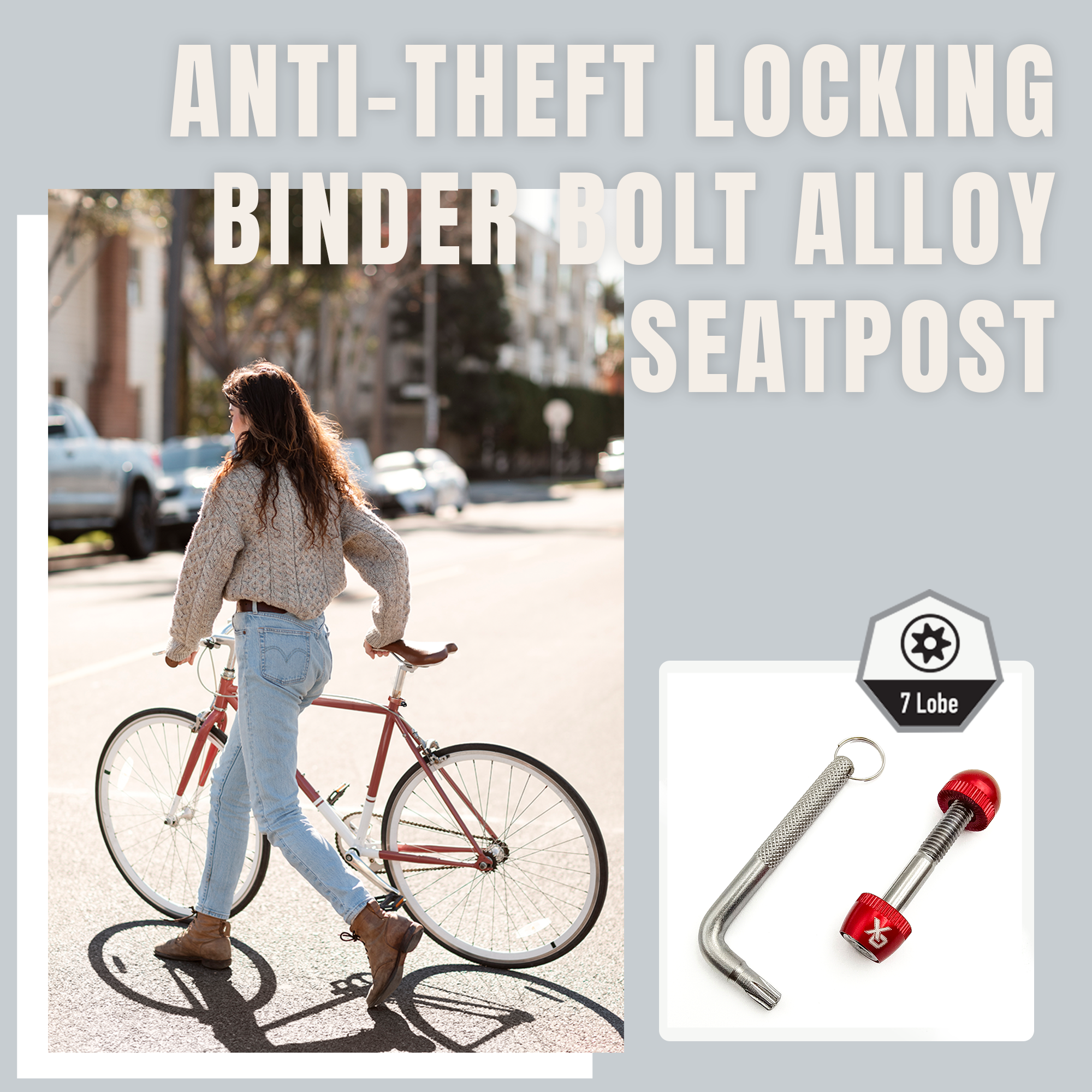 ONIPAX Locking Binder Bolt Alloy Seatpost