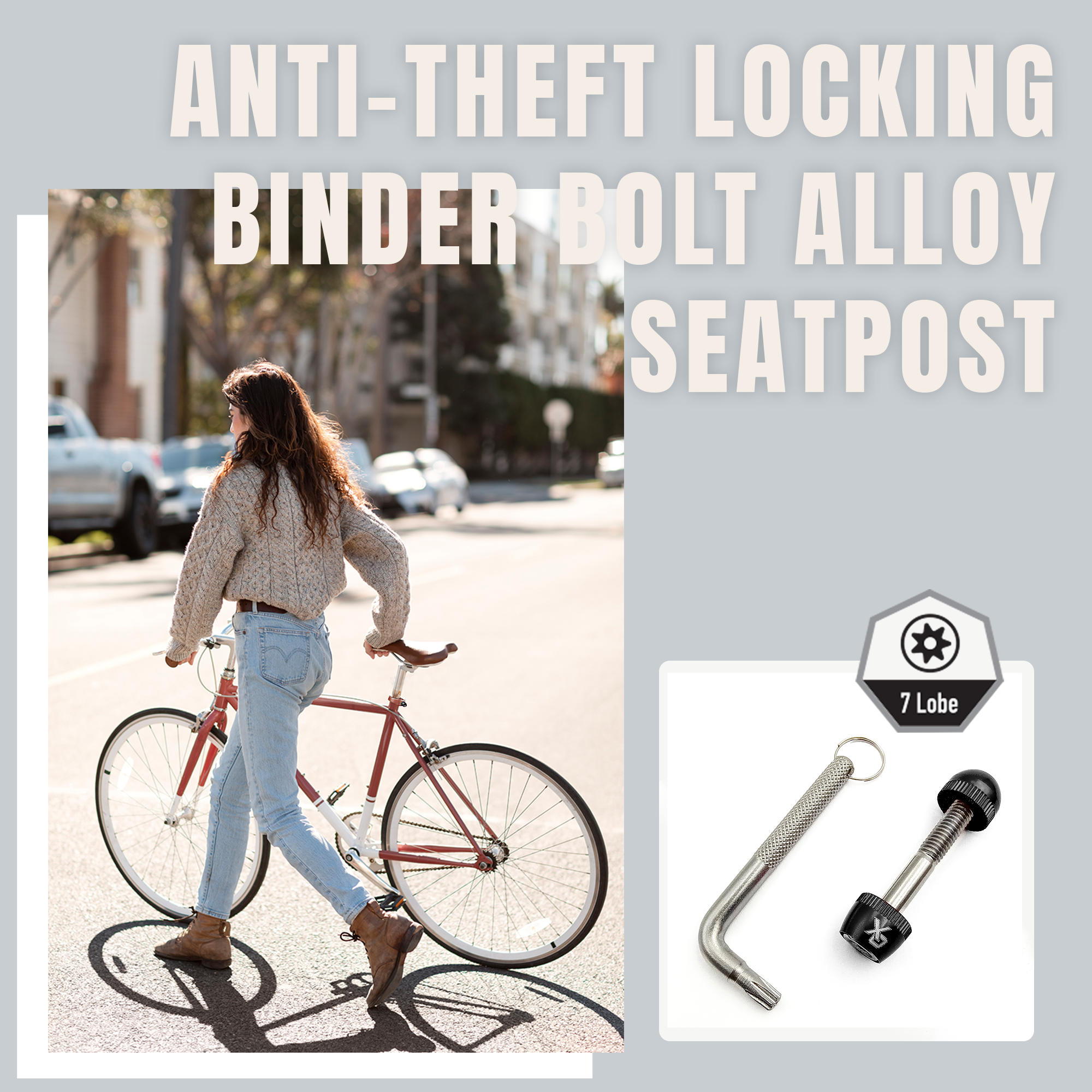 ONIPAX Locking Binder Bolt Alloy Seatpost