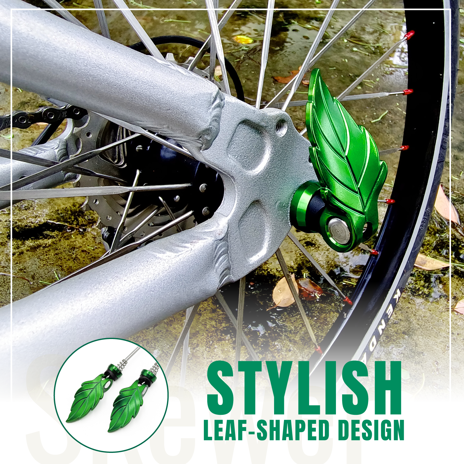 Bike wheel online quick release skewer