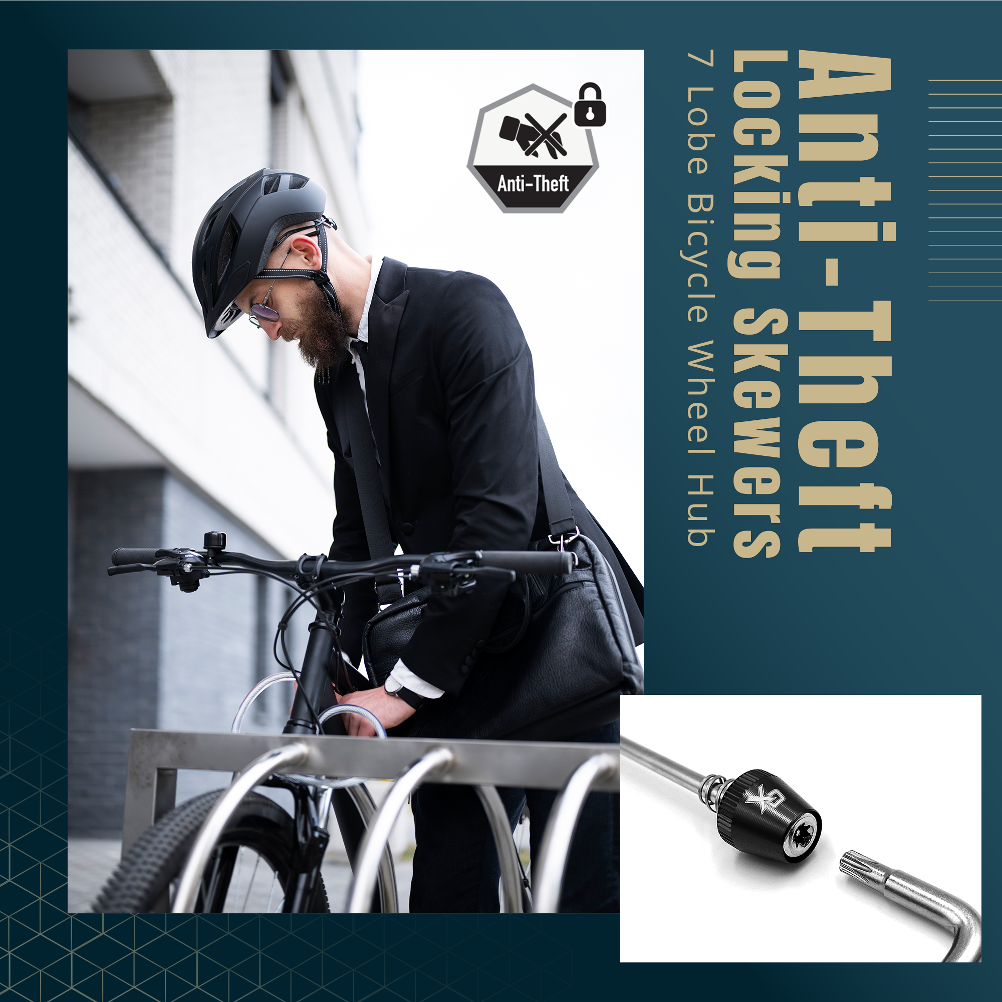 Theft lock for bike 2025