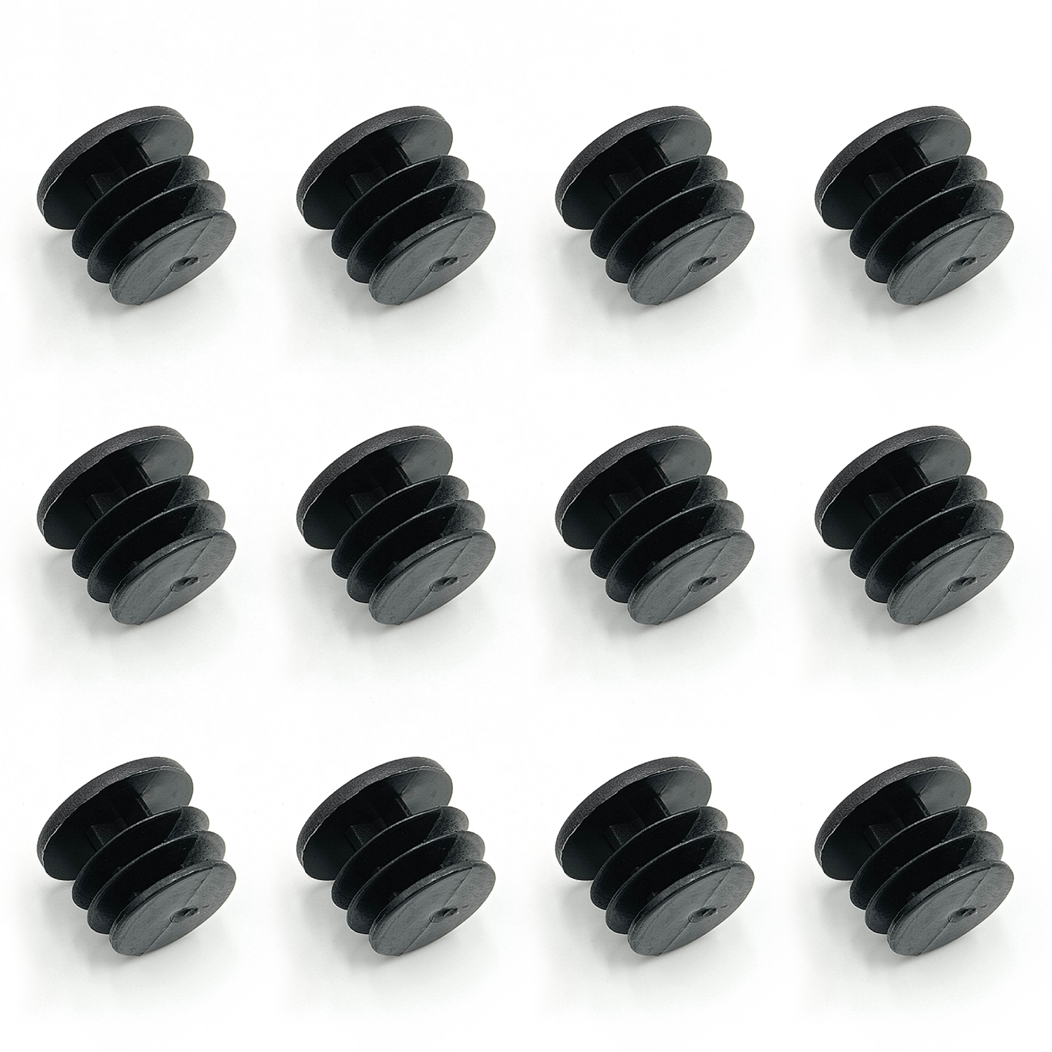 ONIPAX Plastic Handle Bar End Plugs 12pcs Caps for MTB Road Bicycle