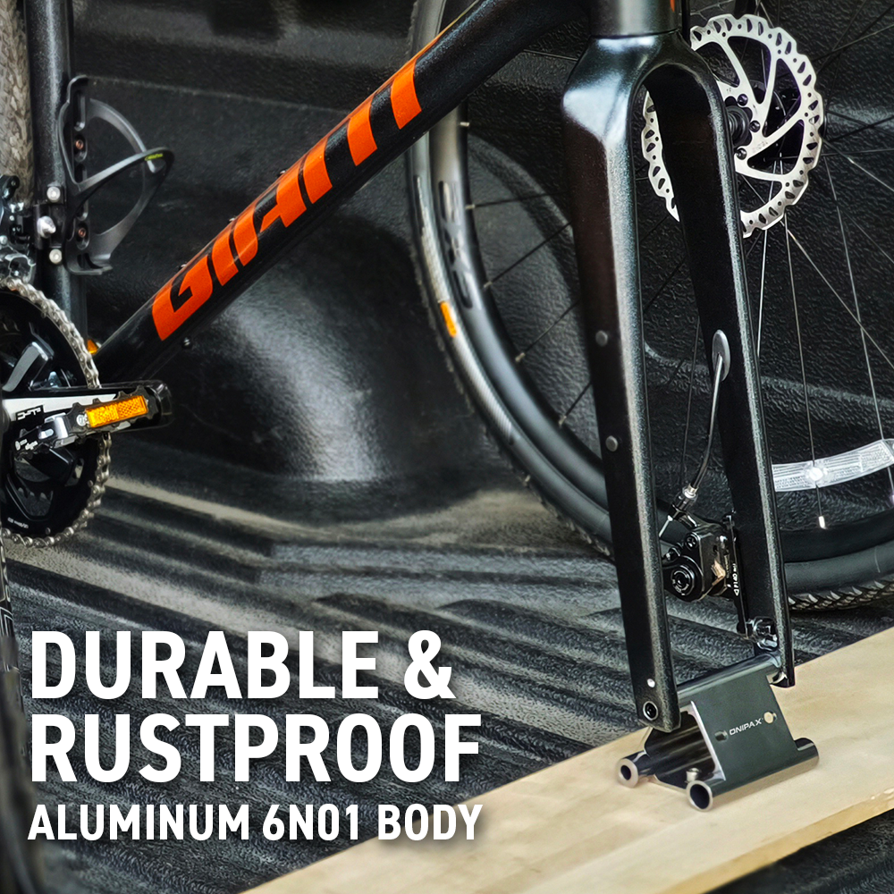 Turbo trainer front fork top stand