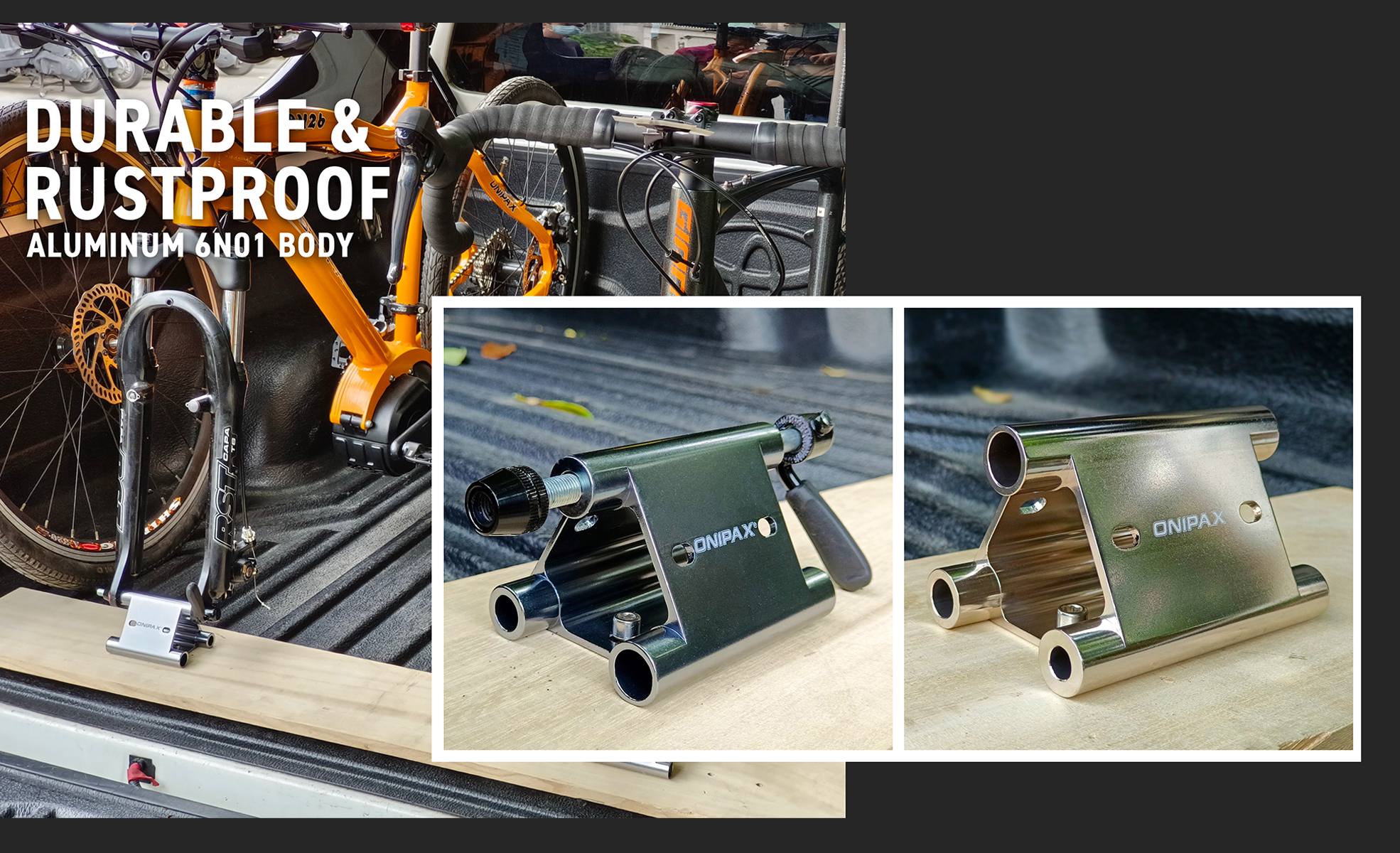 Bike fork rack deals